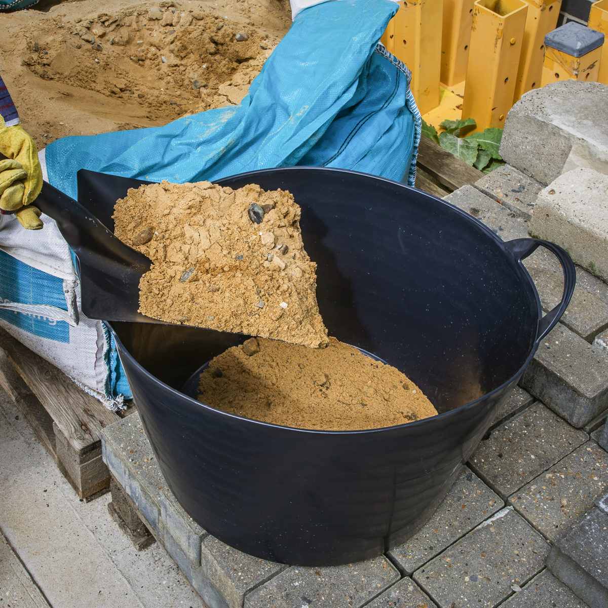 Sealey SFT65 Heavy-Duty Flexi Tub 65L - Black