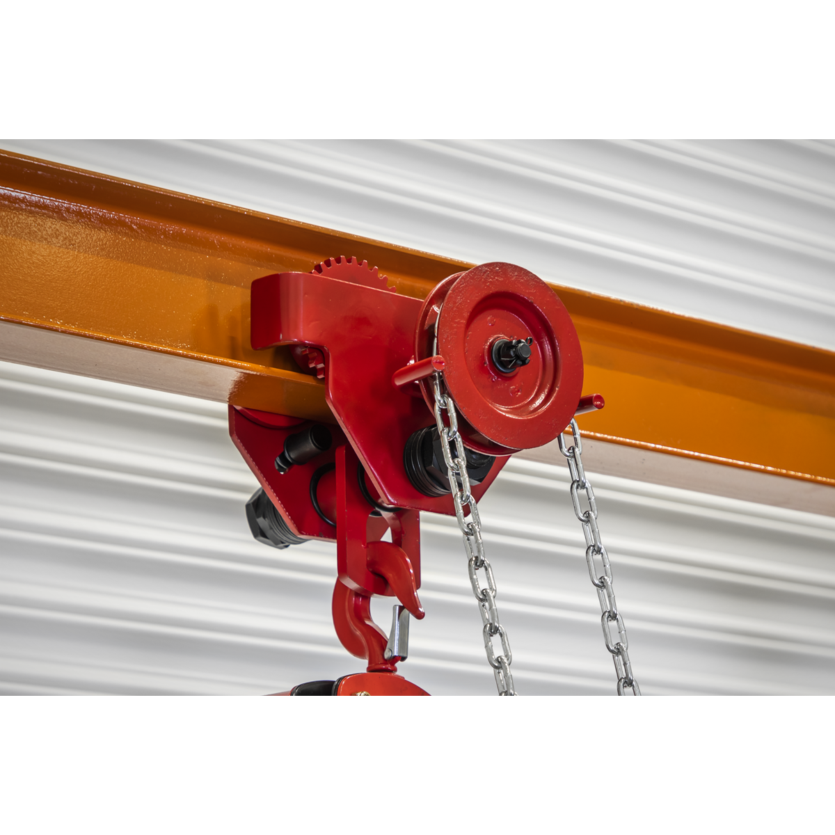 Sealey SG1000KITG Portable Adjustable Gantry Frame with Geared Trolley Combo 1 Tonne