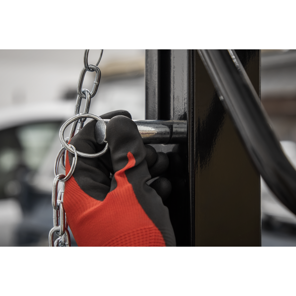 Sealey SG1000KIT Portable Lifting Adjustable Gantry Frame 1 Tonne & Hoist Combo