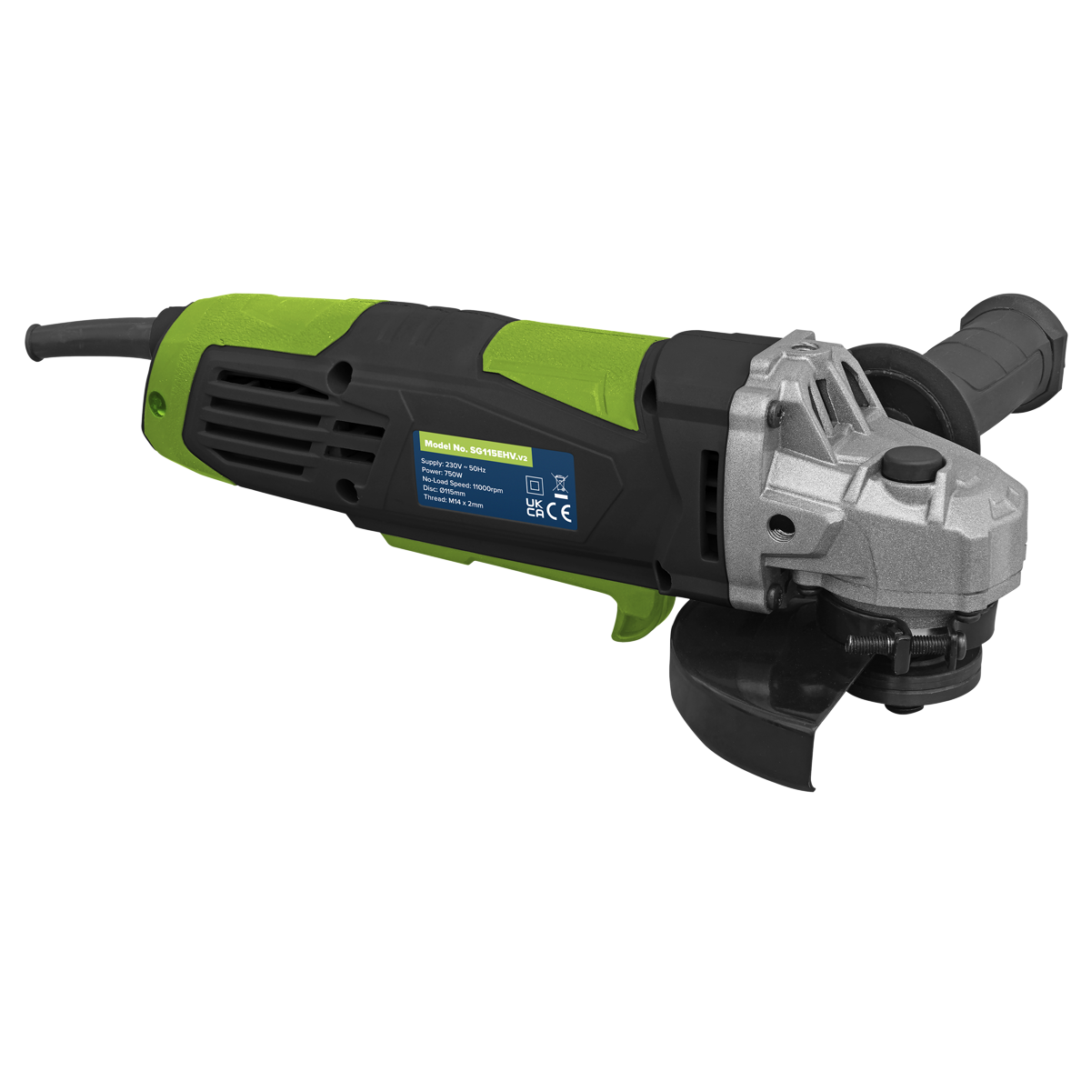 Sealey SG115EHV Angle Grinder 115mm 750W/230V
