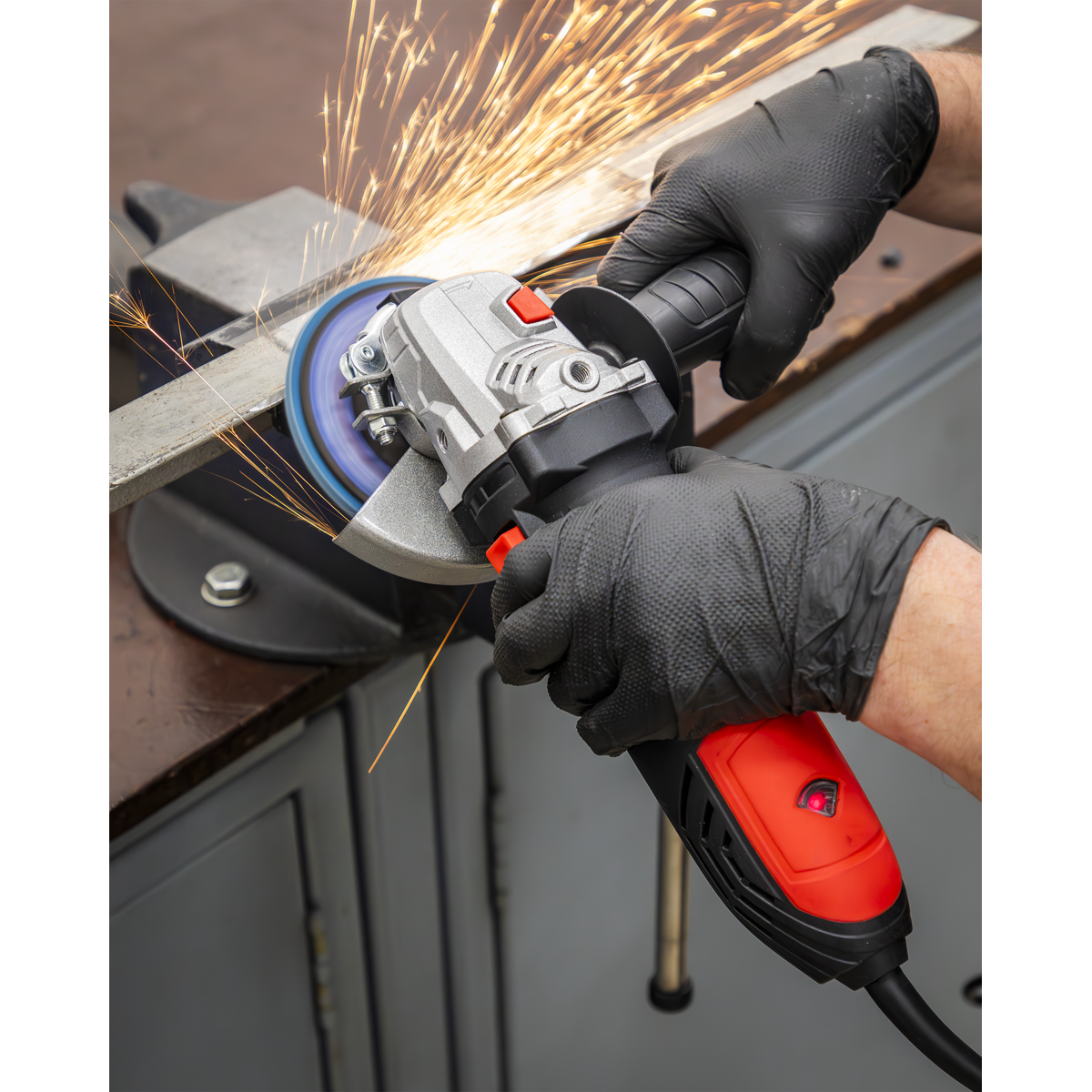 Sealey SG125EU 125mm Angle Grinder with Euro Plug 1000W/230V