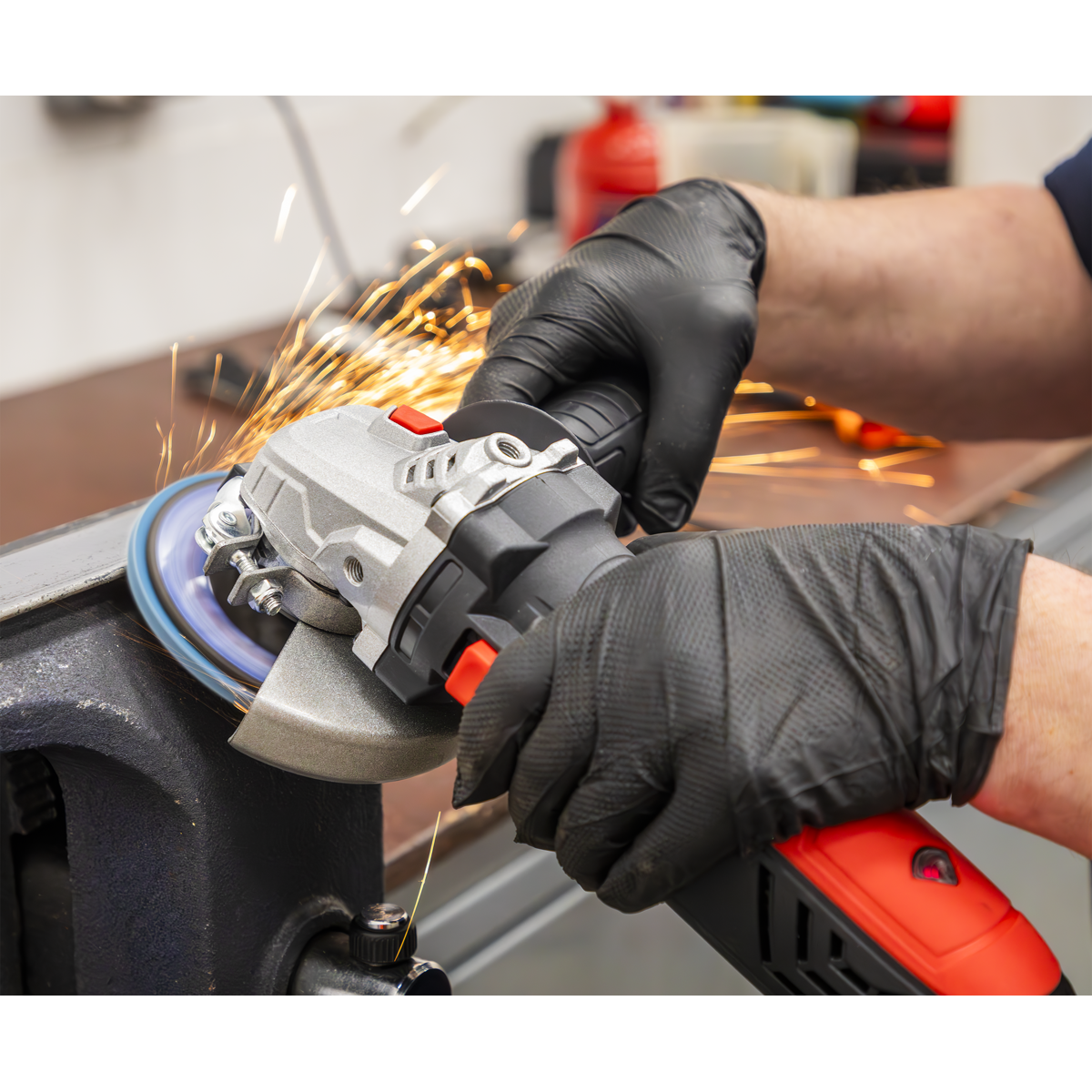 Sealey SG125EU 125mm Angle Grinder with Euro Plug 1000W/230V