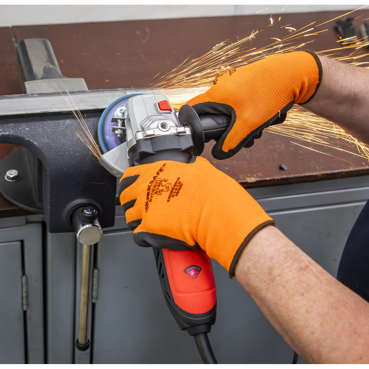 Sealey SG125EU 125mm Angle Grinder with Schuko Plug 1000W/230V