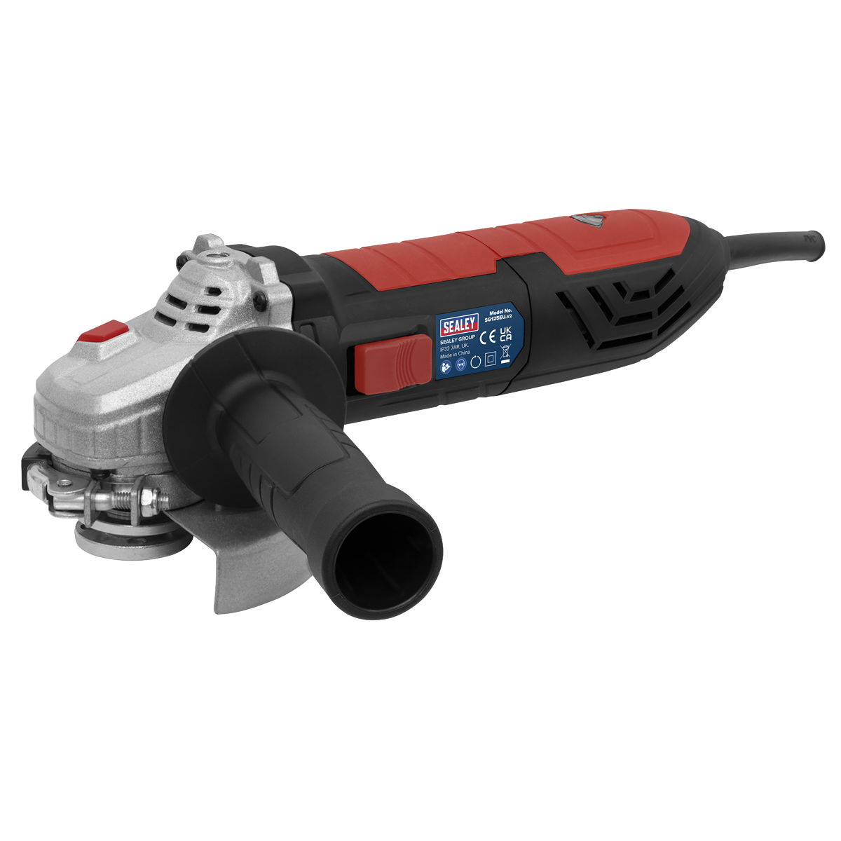 Sealey SG125EU 125mm Angle Grinder with Euro Plug 1000W/230V