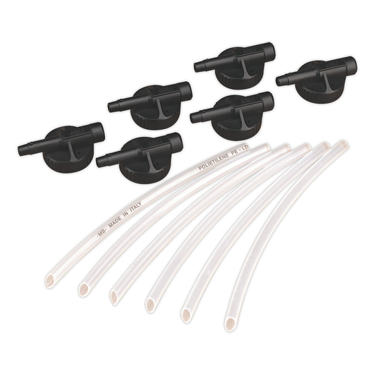 Sealey SG14D/ACC Disposable Heads & Tubes for SG14D - Pack of 6