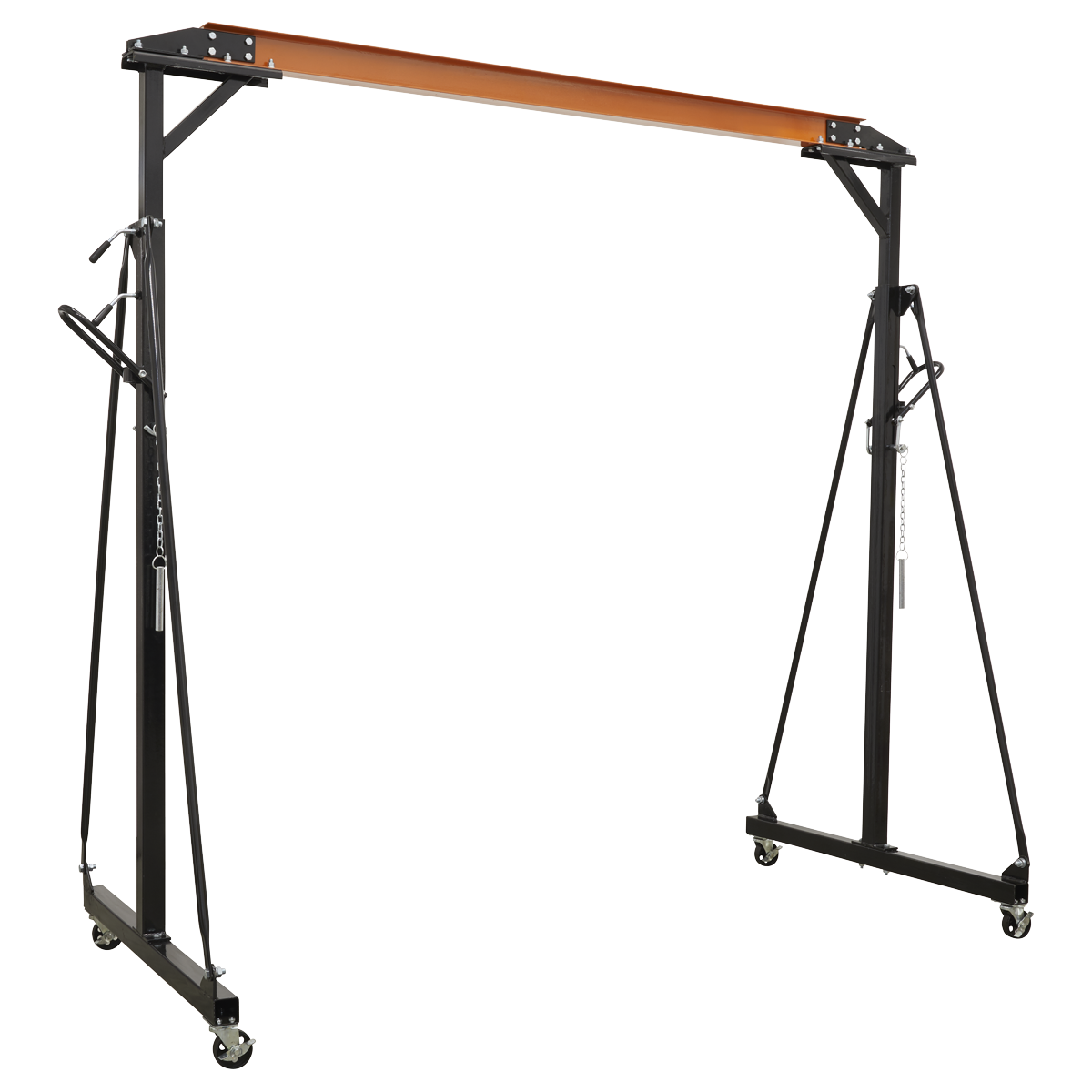 Sealey SG500KIT Portable Lifting Adjustable Gantry Frame 0.5 Tonne & Hoist Combo