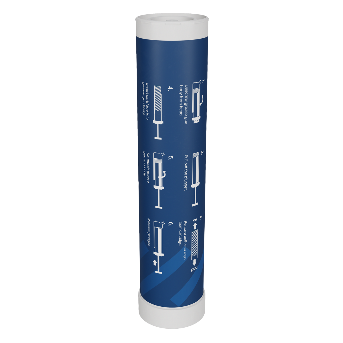 Sealey SGC1 EP2 Lithium Grease Cartridge 400g