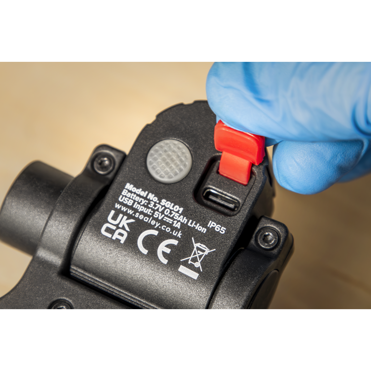 Sealey SGL01 SMD LED Rechargeable Spray Gun Light 5W