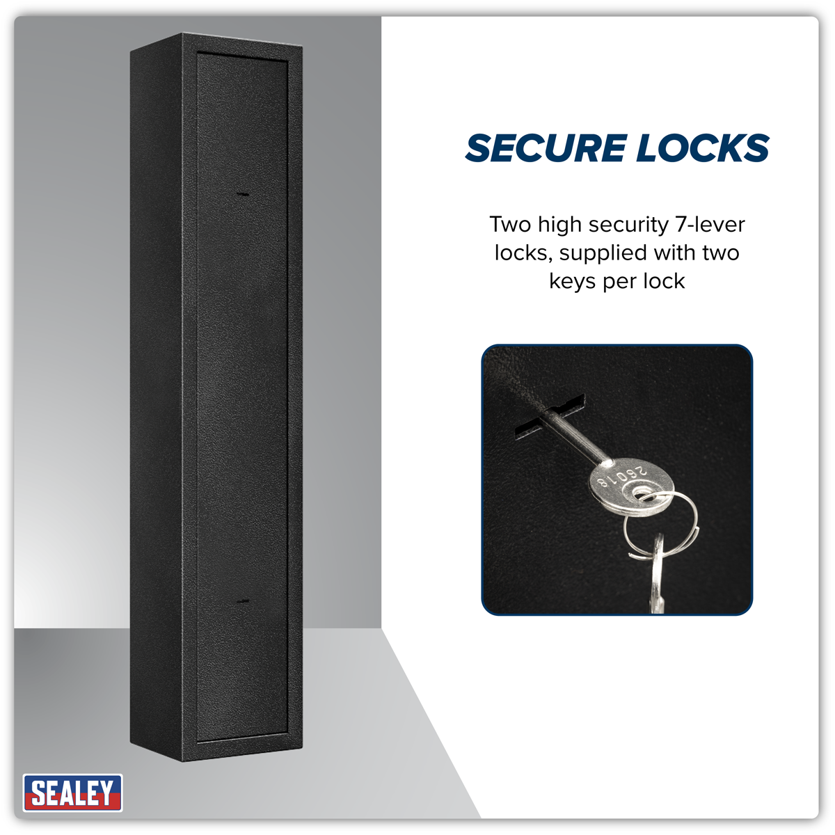 Sealey SGS3 3 Gun Cabinet