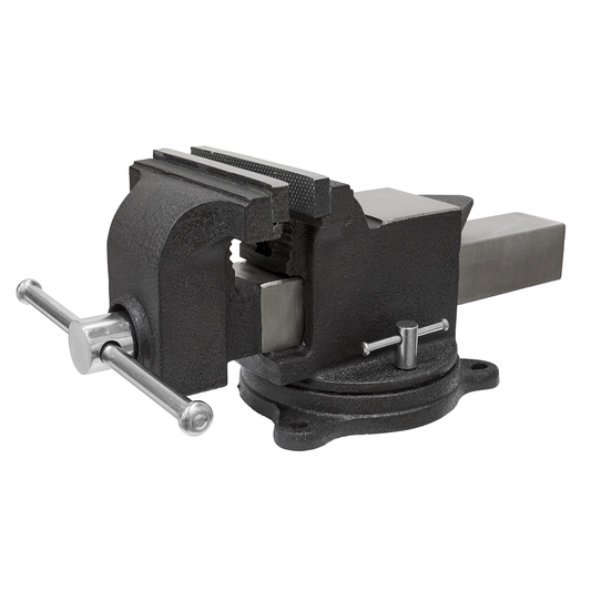 Sealey SGV200 SG Iron Industrial Vice with Swivel Base 200mm