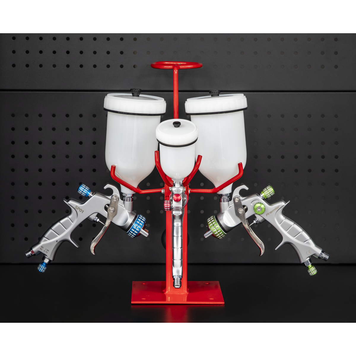 Sealey SH03 Spray Gun & Filter Holder 3 Gun Capacity