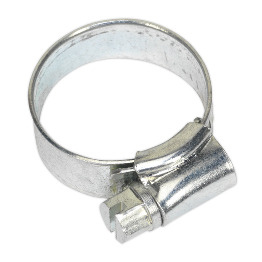Sealey SHC0X Zinc Plated Hose Clip 16-25mm - Pack of 20