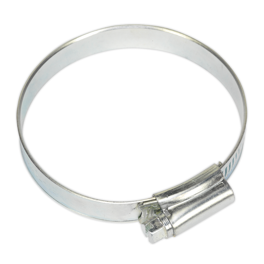 Sealey SHC3 Zinc Plated Hose Clip 51-70mm - Pack of 10