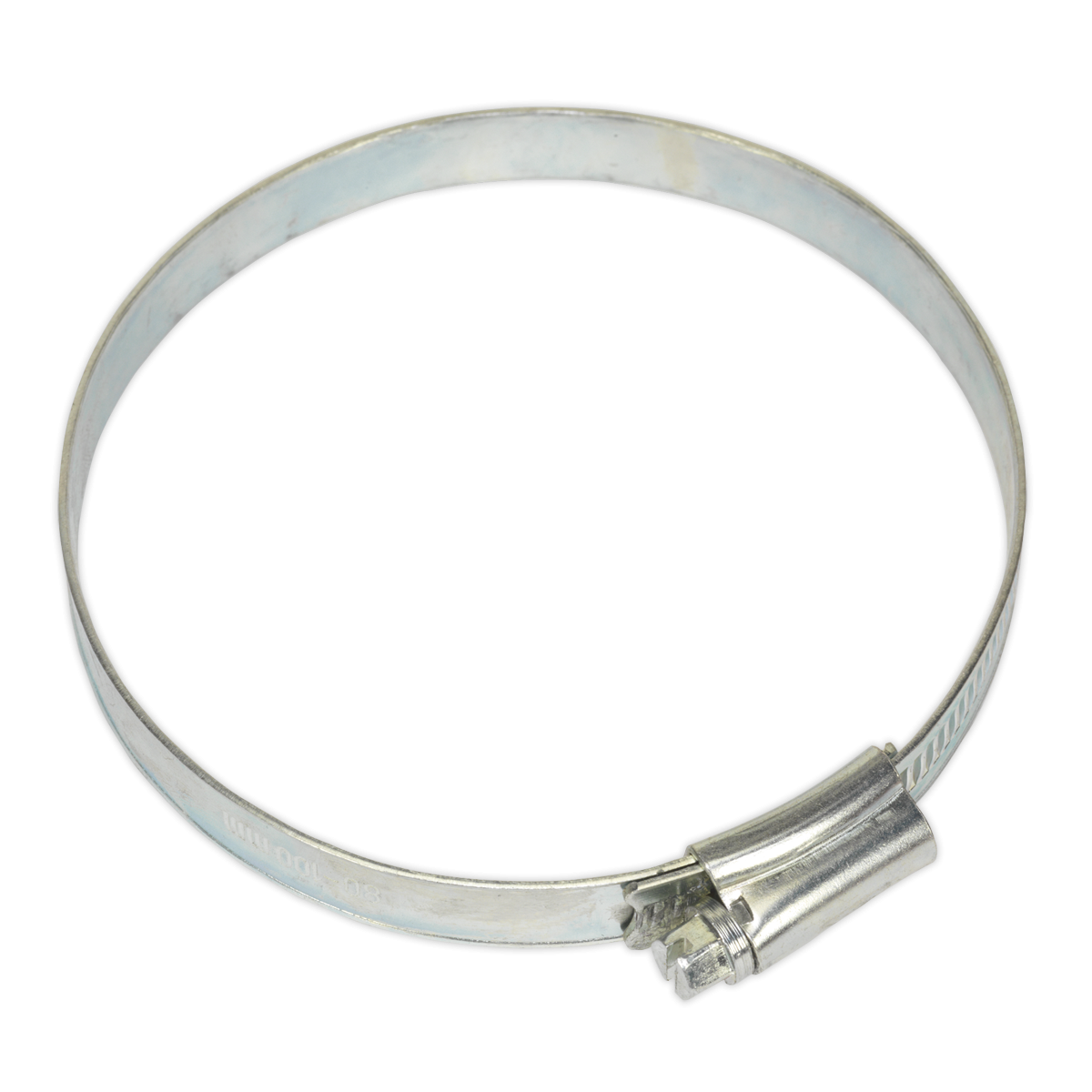 Sealey SHC4X Zinc Plated Hose Clip 80-100mm - Pack of 10