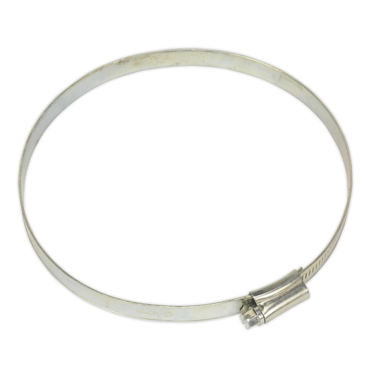 Sealey SHC6 Zinc Plated Hose Clip 120-140mm - Pack of 10