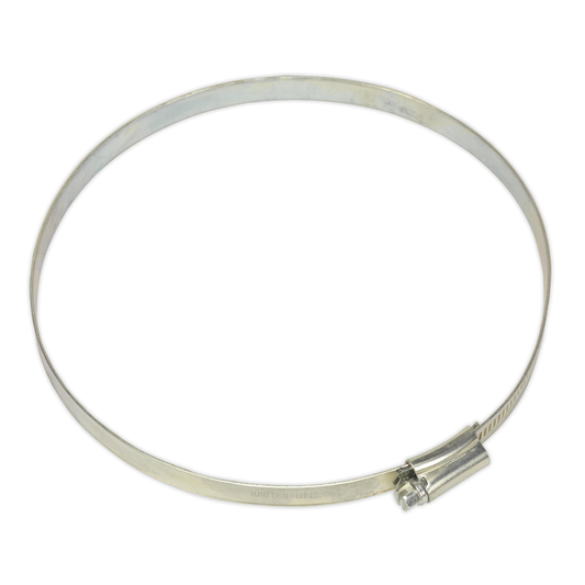 Sealey SHC7 Zinc Plated Hose Clip 140-160mm - Pack of 10