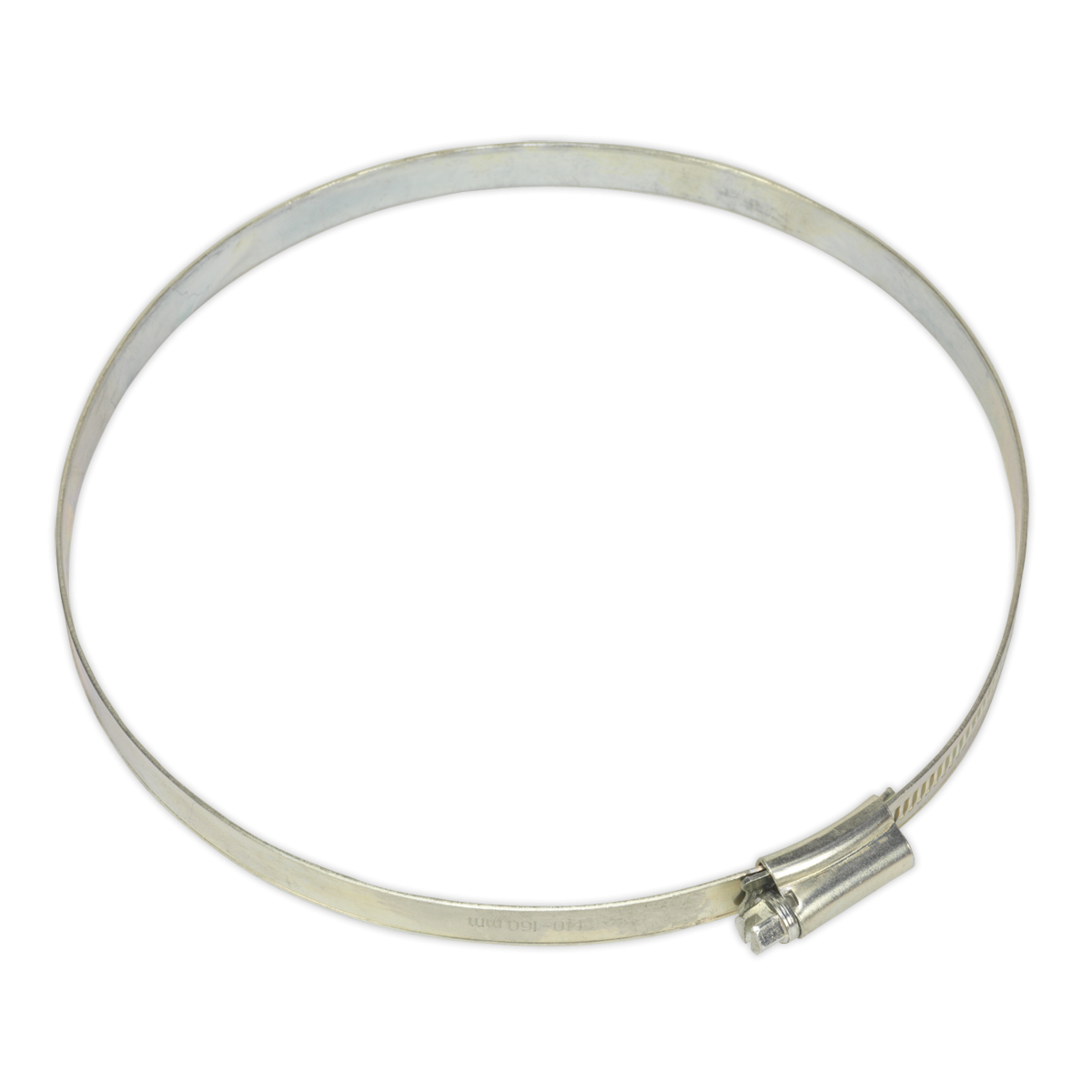 Sealey SHC7 Zinc Plated Hose Clip 140-160mm - Pack of 10