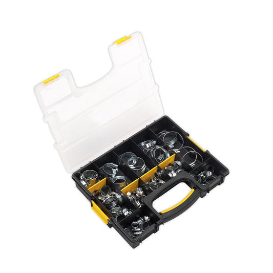 Sealey SHC85AC Hose Clip Assortment 8-57mm 85pc