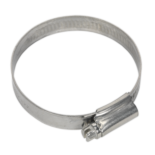Sealey SHCSS2A Stainless Steel Hose Clip 44-64mm - Pack of 10