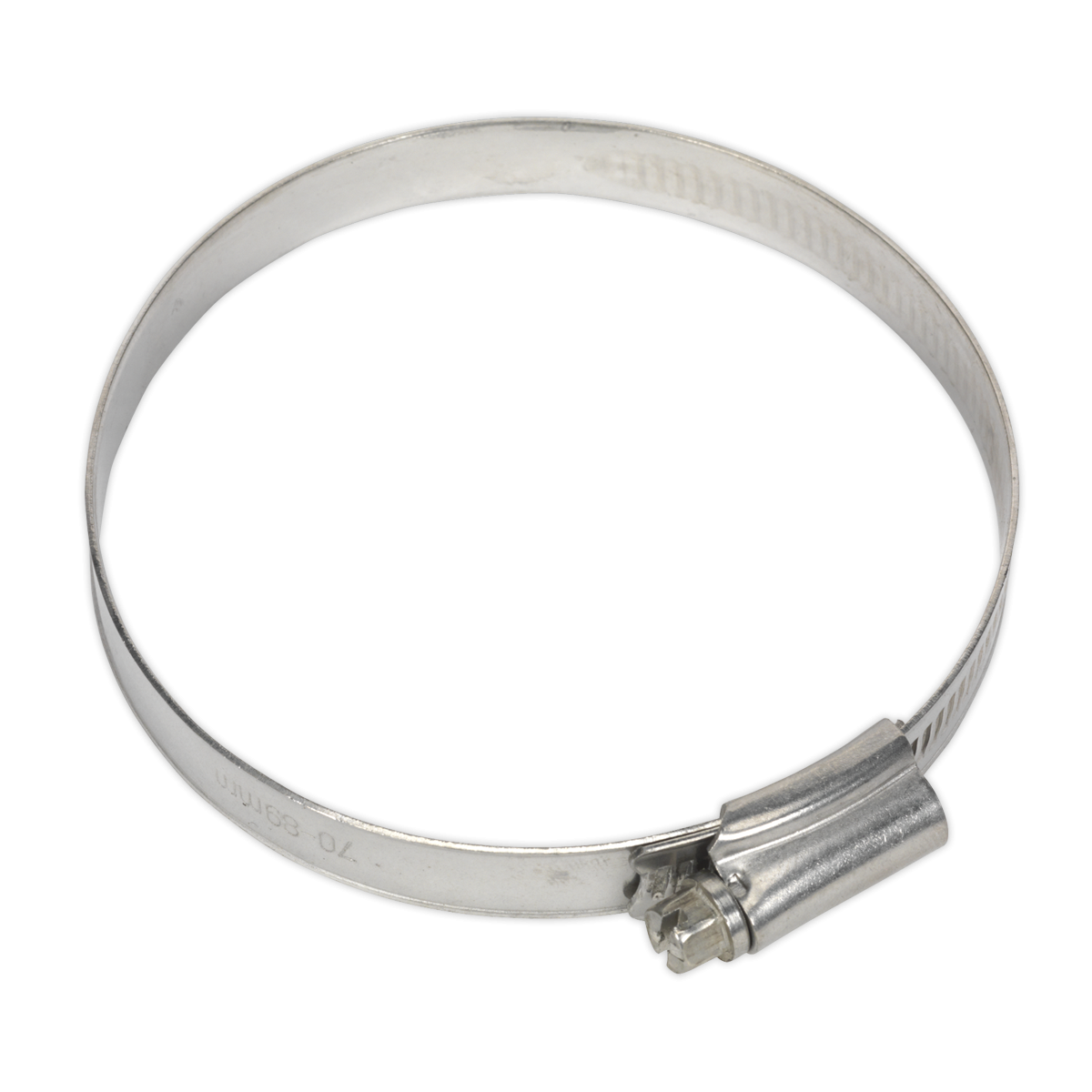 Sealey SHCSS3X Stainless Steel Hose Clip 70-89mm - Pack of 5