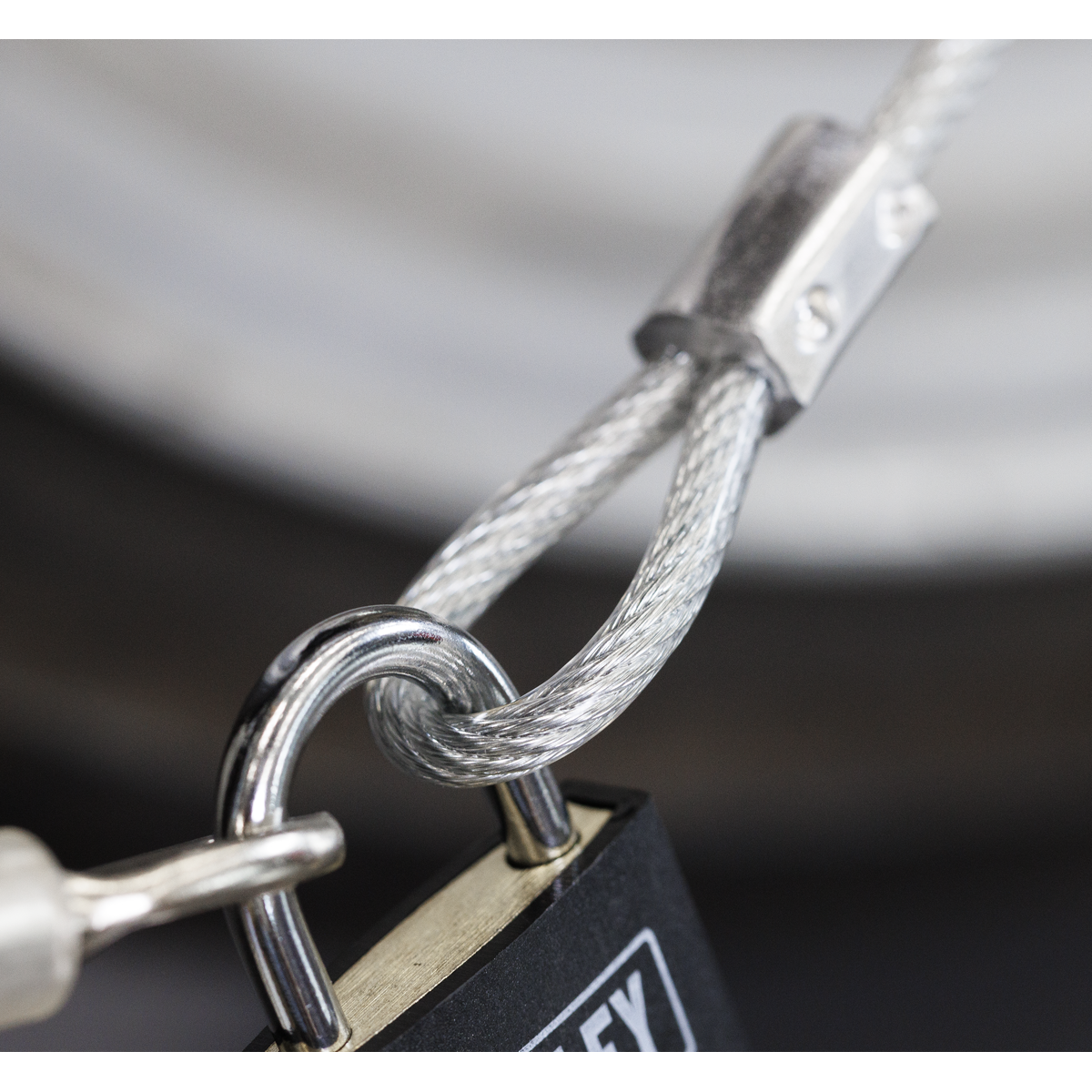 Sealey SHGCL3 Motorcycle Cable Lock 3m