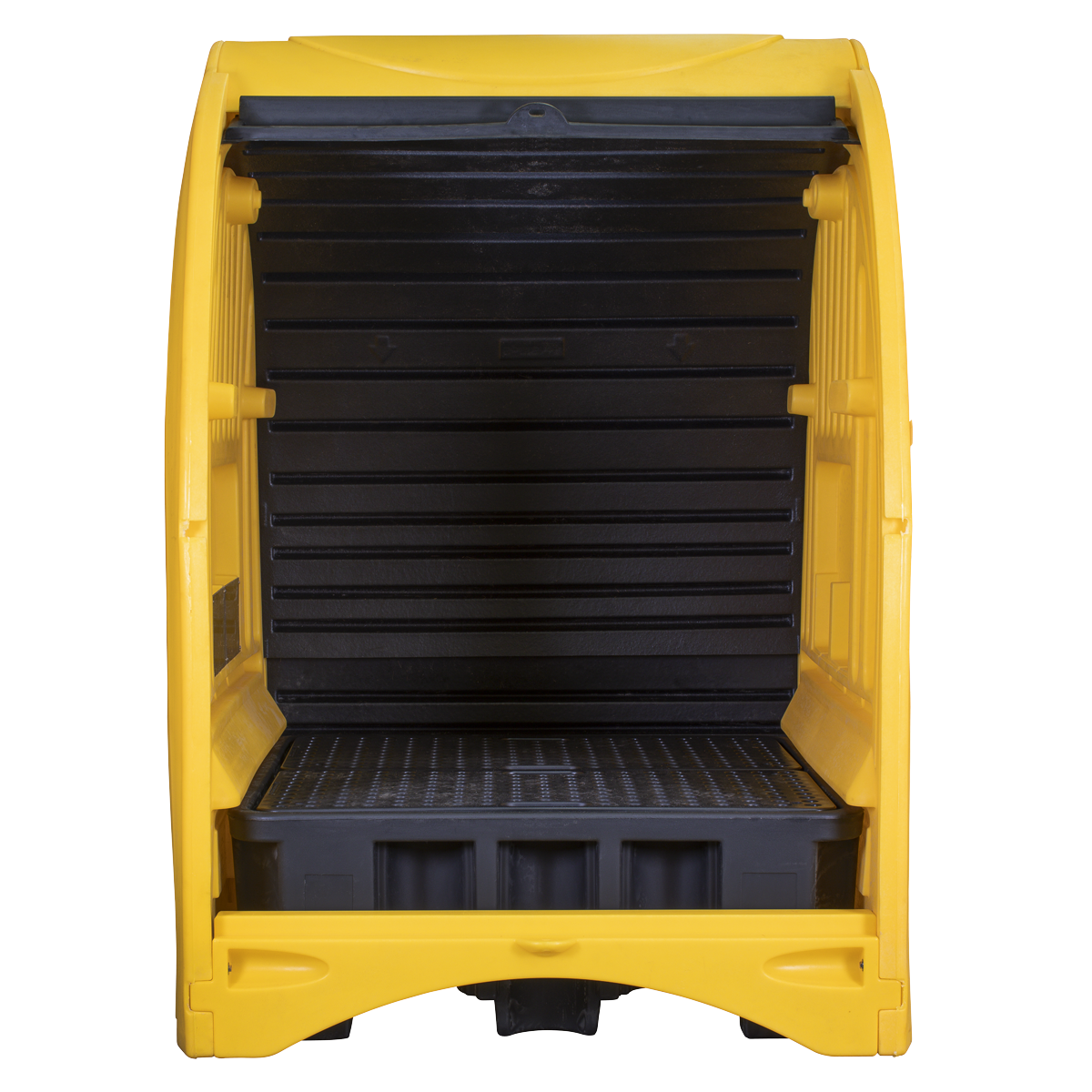 Sealey SJ1010 4 Drum Barrel Bund with Hardcover 485L Capacity