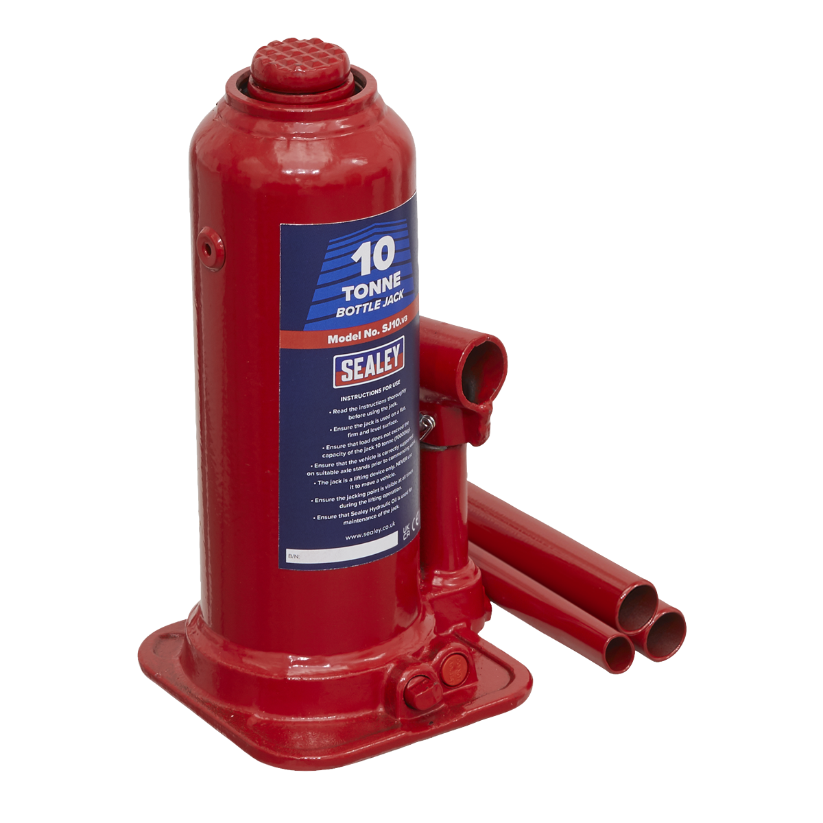 Sealey SJ10 Bottle Jack 10 Tonne