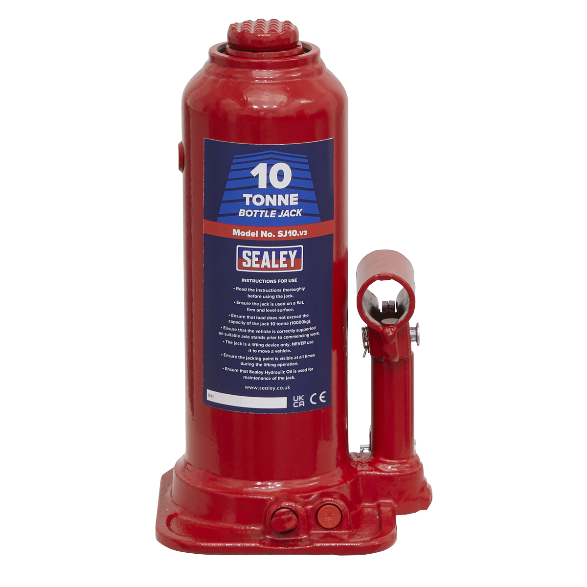 Sealey SJ10 Bottle Jack 10 Tonne