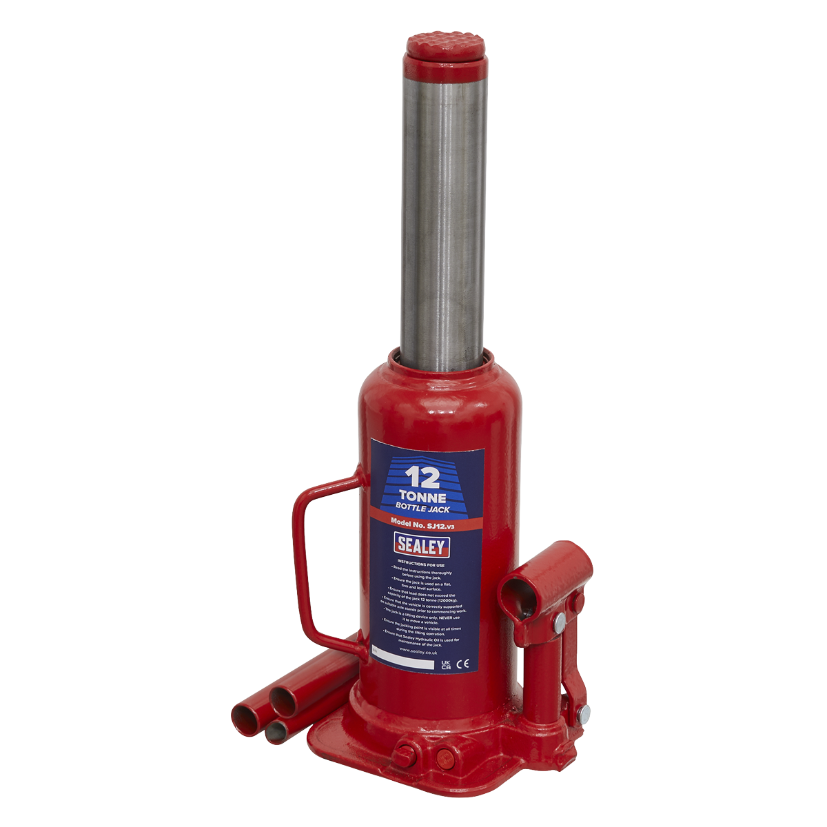 Sealey SJ12 Bottle Jack 12 Tonne