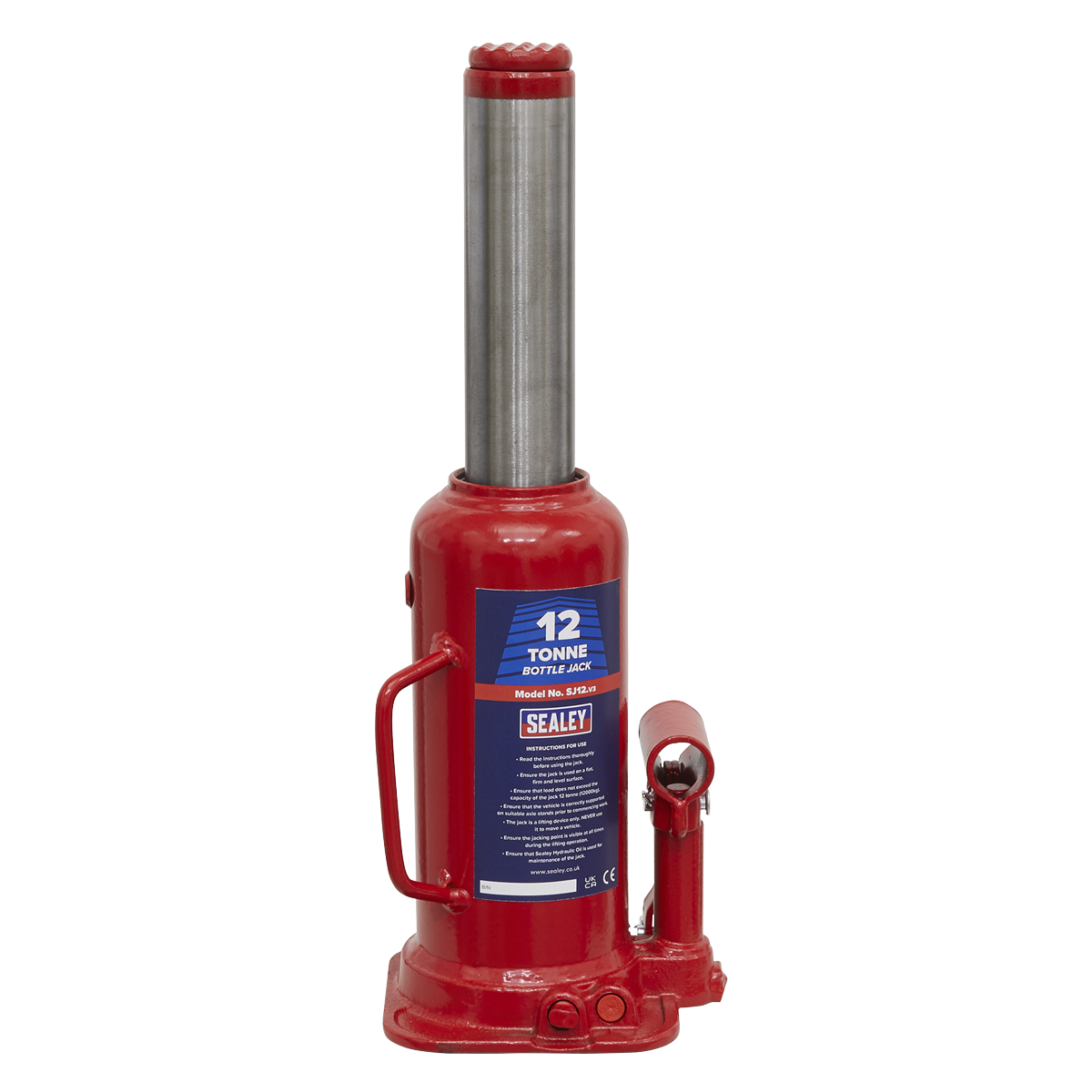 Sealey SJ12 Bottle Jack 12 Tonne