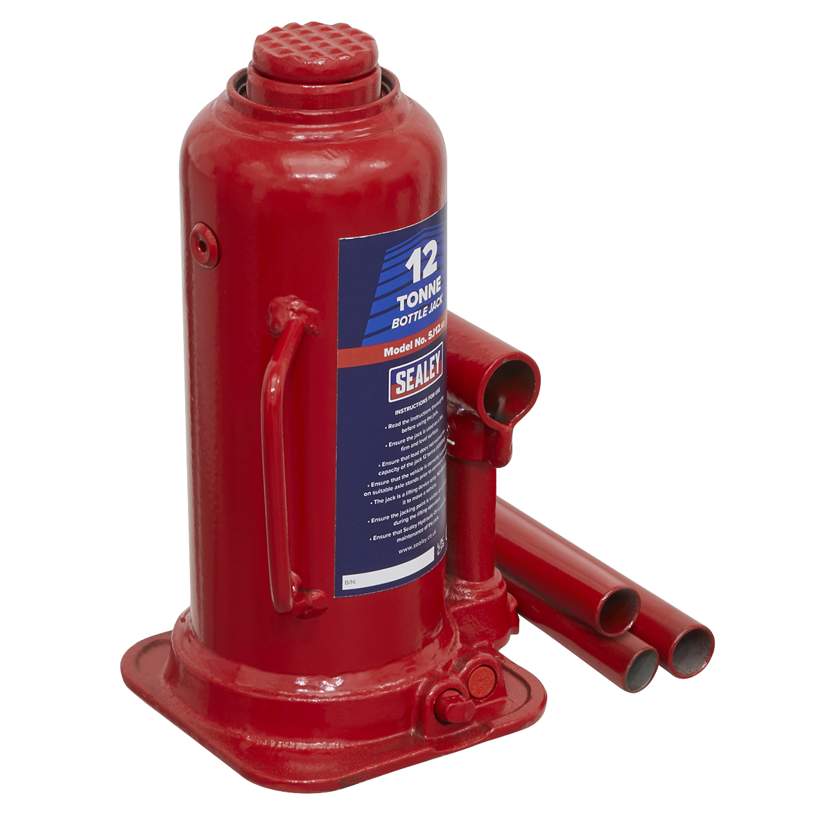 Sealey SJ12 Bottle Jack 12 Tonne