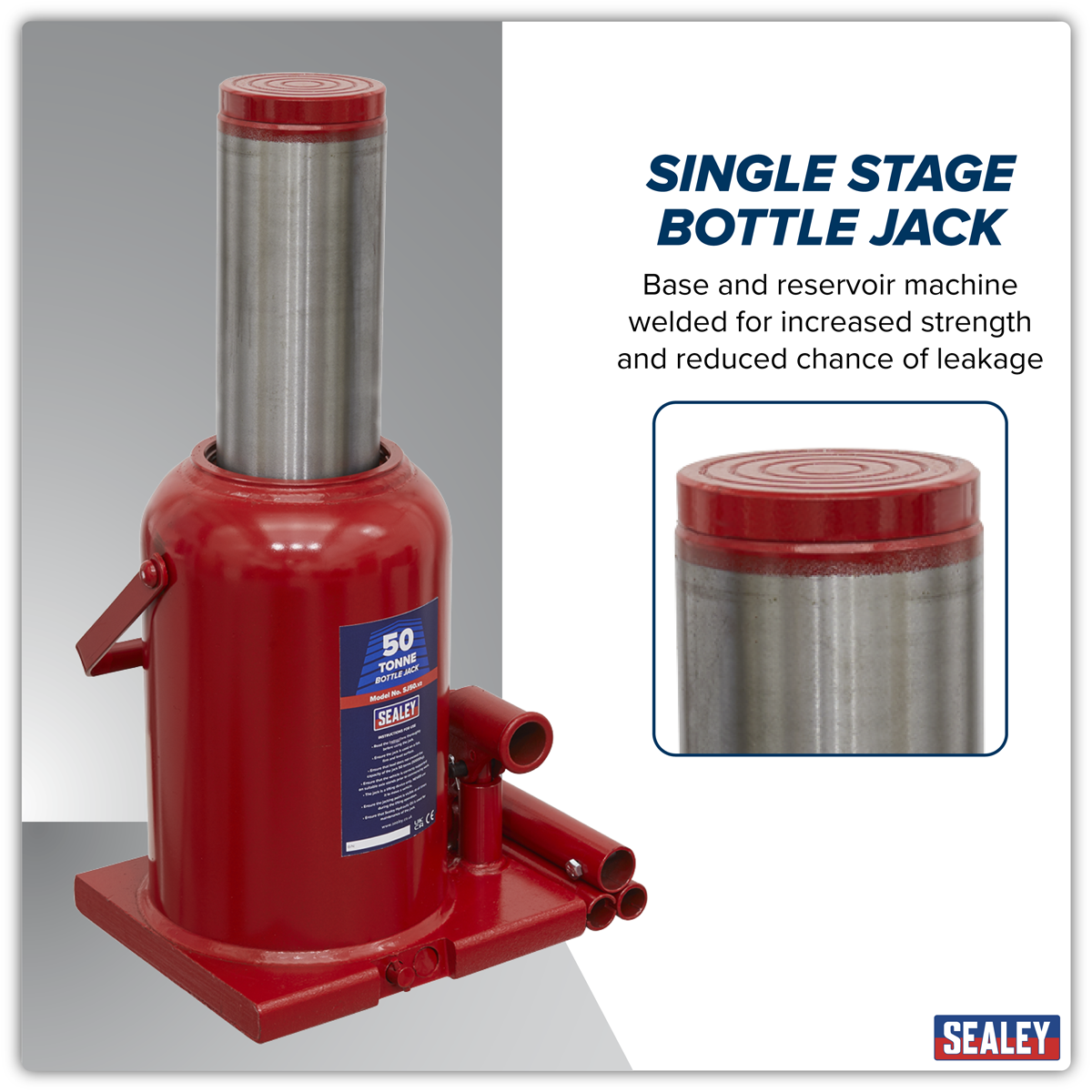 Sealey SJ50 Bottle Jack 50 Tonne