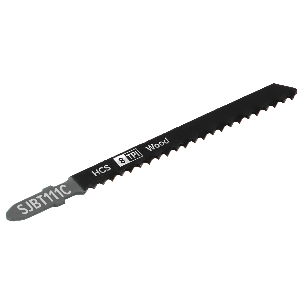 Sealey SJBT111C Jigsaw Blade for General Wood 100mm 8tpi - Pack of 5