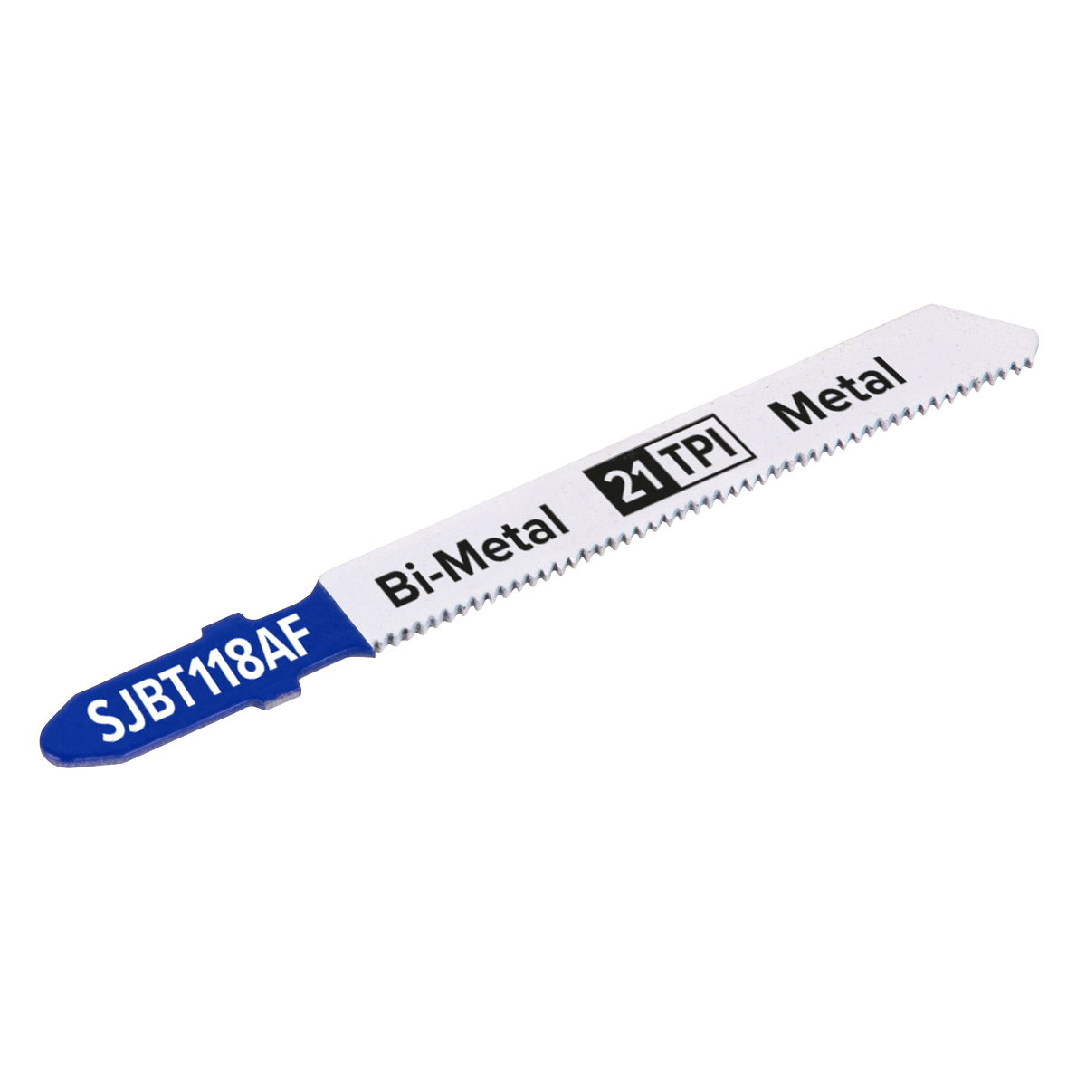 Sealey SJBT118AF Jigsaw Blade for Metal 75mm 21tpi - Pack of 5
