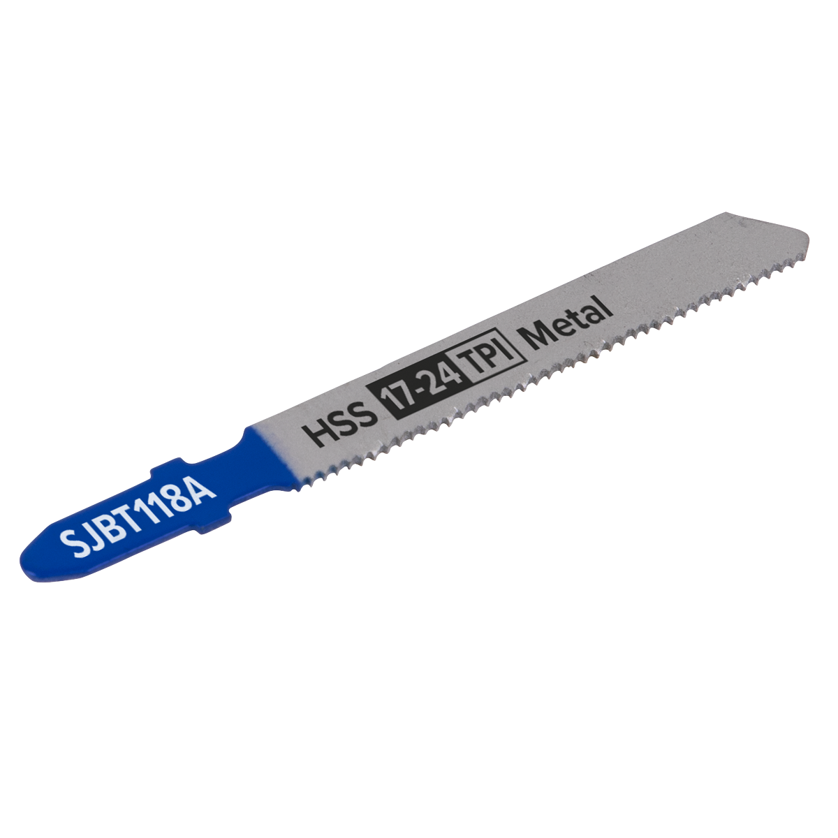Sealey SJBT118A Jigsaw Blade for Metal 92mm 17-24tpi - Pack of 5