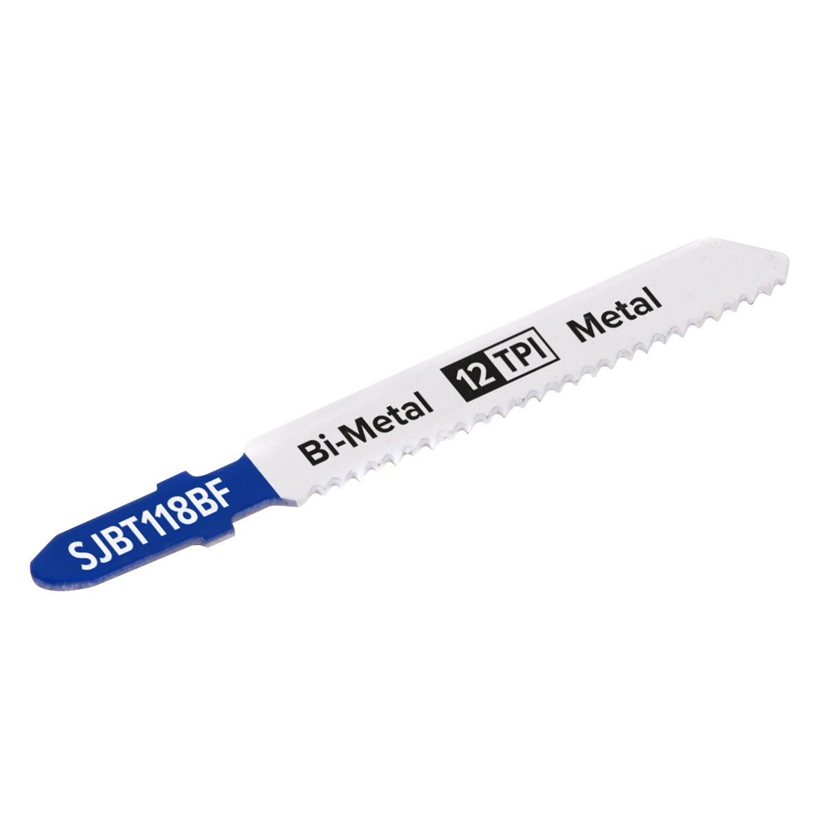 Sealey SJBT118BF Jigsaw Blade for Metal 75mm 12tpi - Pack of 5