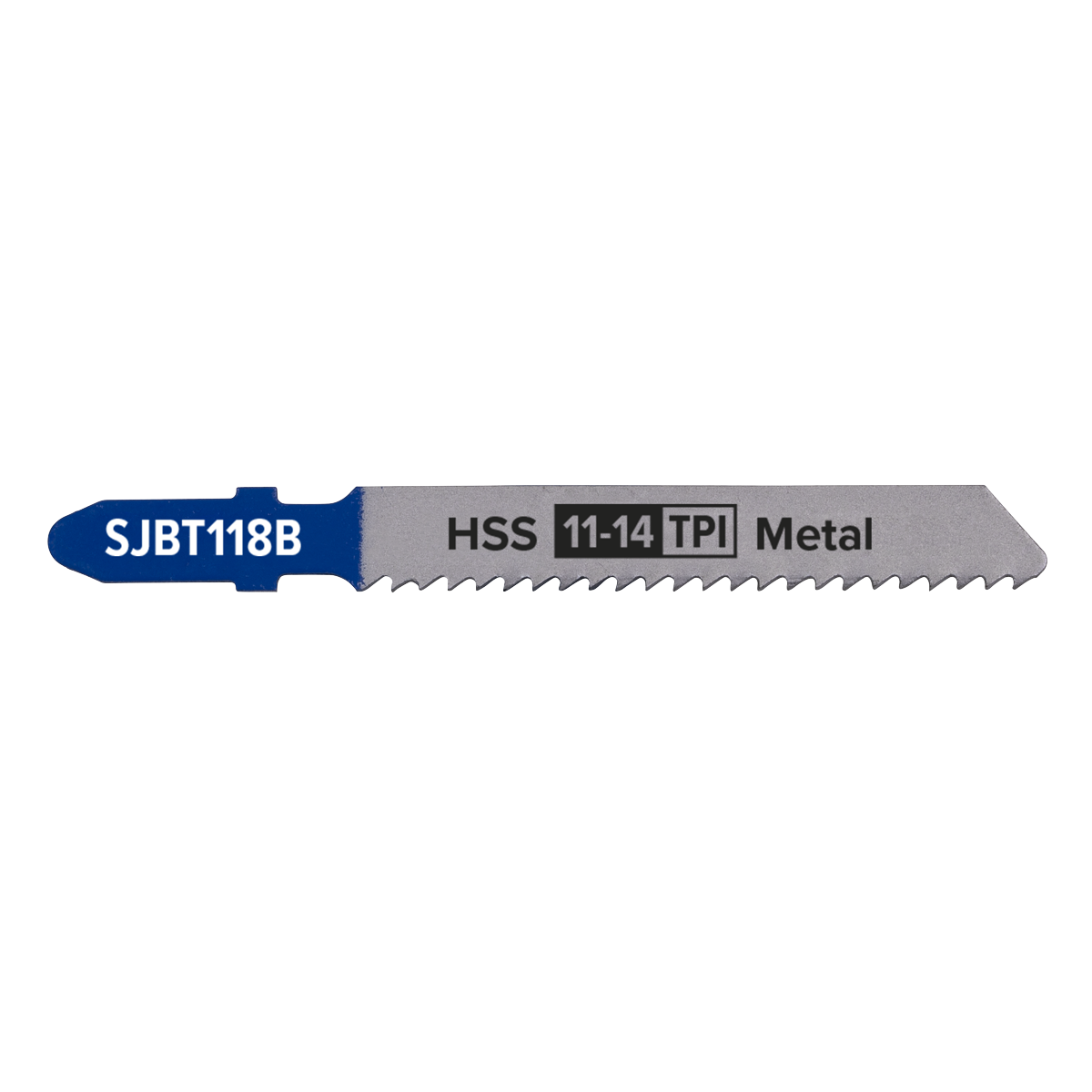 Sealey SJBT118B Jigsaw Blade for Metal 92mm 11-14tpi - Pack of 5