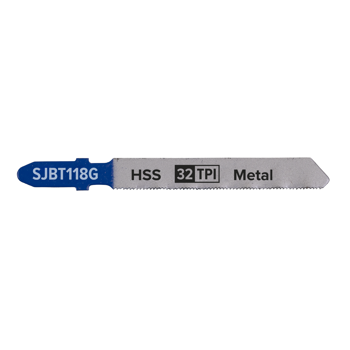 Sealey SJBT118G Jigsaw Blade for Metal 75mm 32tpi - Pack of 5