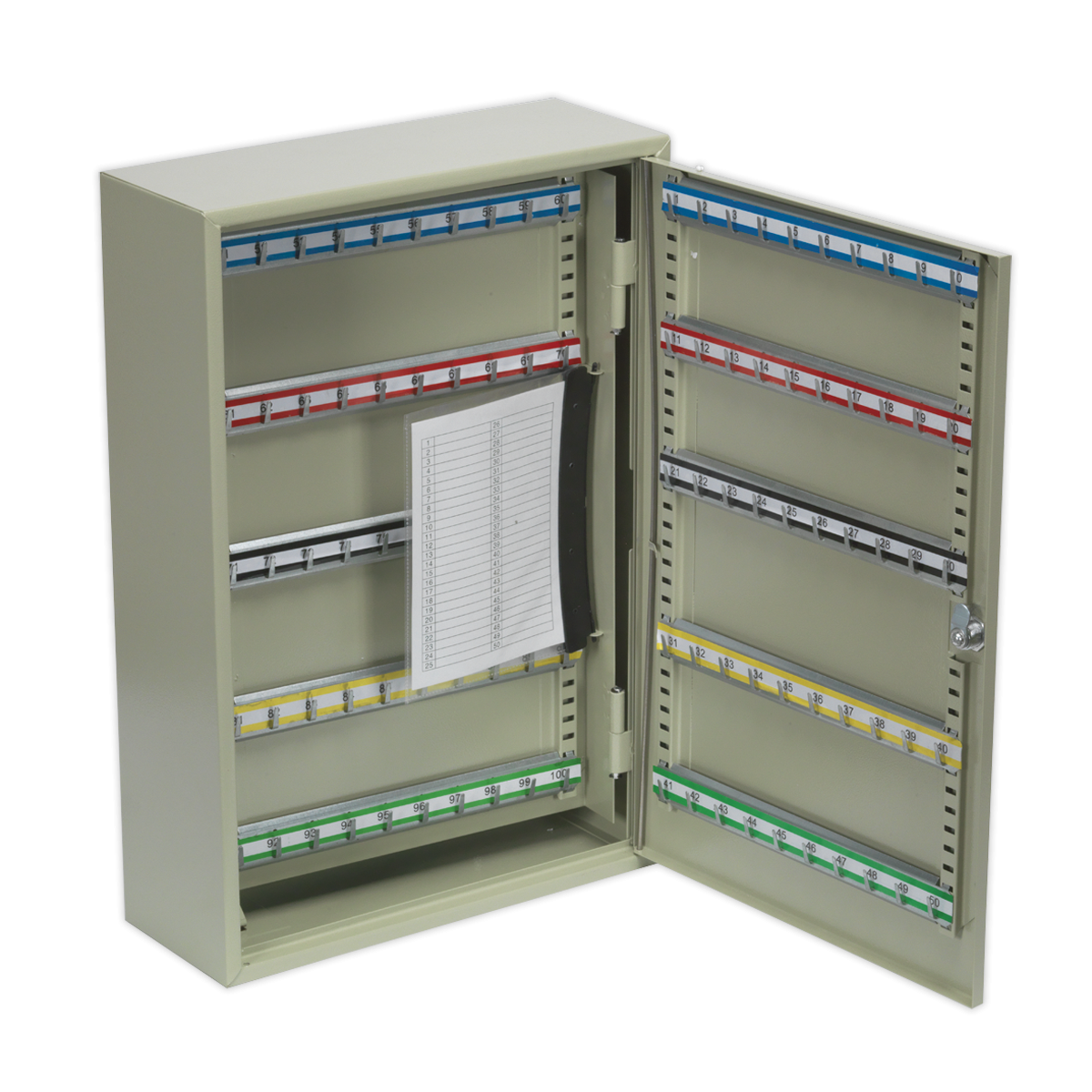Sealey SKC200 Key Cabinet 200 Key Capacity