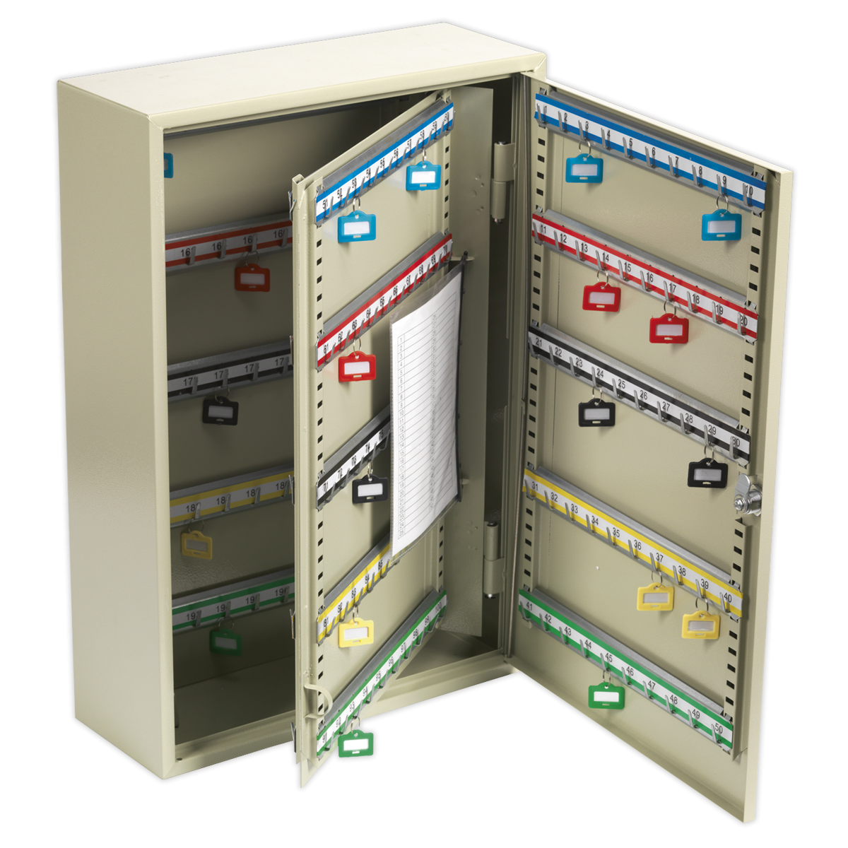 Sealey SKC200 Key Cabinet 200 Key Capacity
