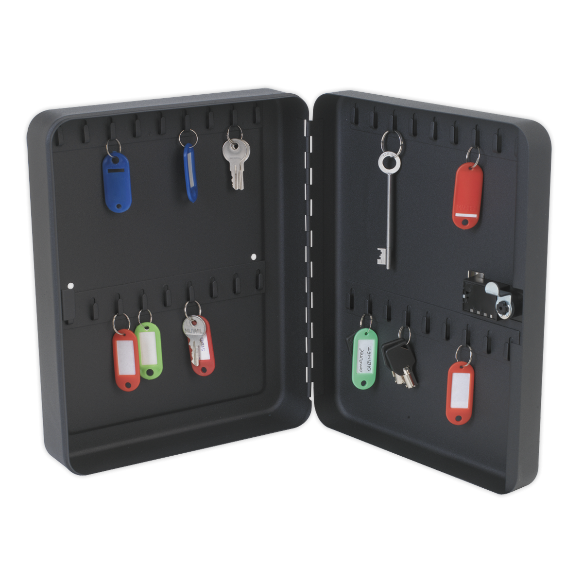 Sealey SKC836 Key Cabinet with Tumbler Lock 36 Key Capacity