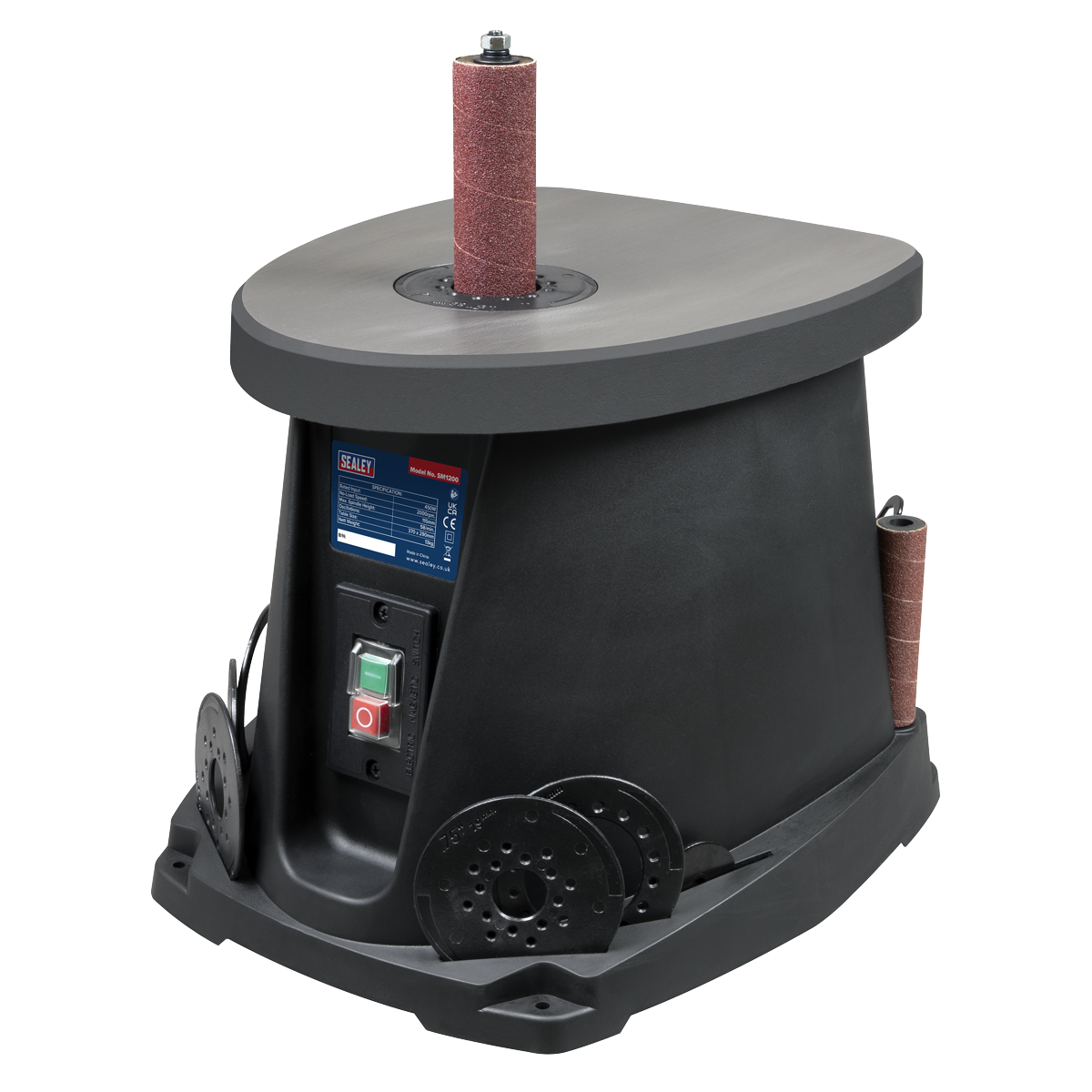 Sealey SM1200 Oscillating Spindle/Bobbin Sander 450W/230V