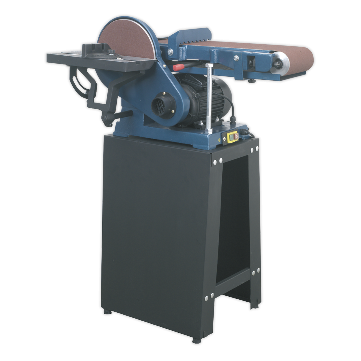 Sealey SM15 Floor Standing 1220 x 150mm Belt/230mm Disc Sander