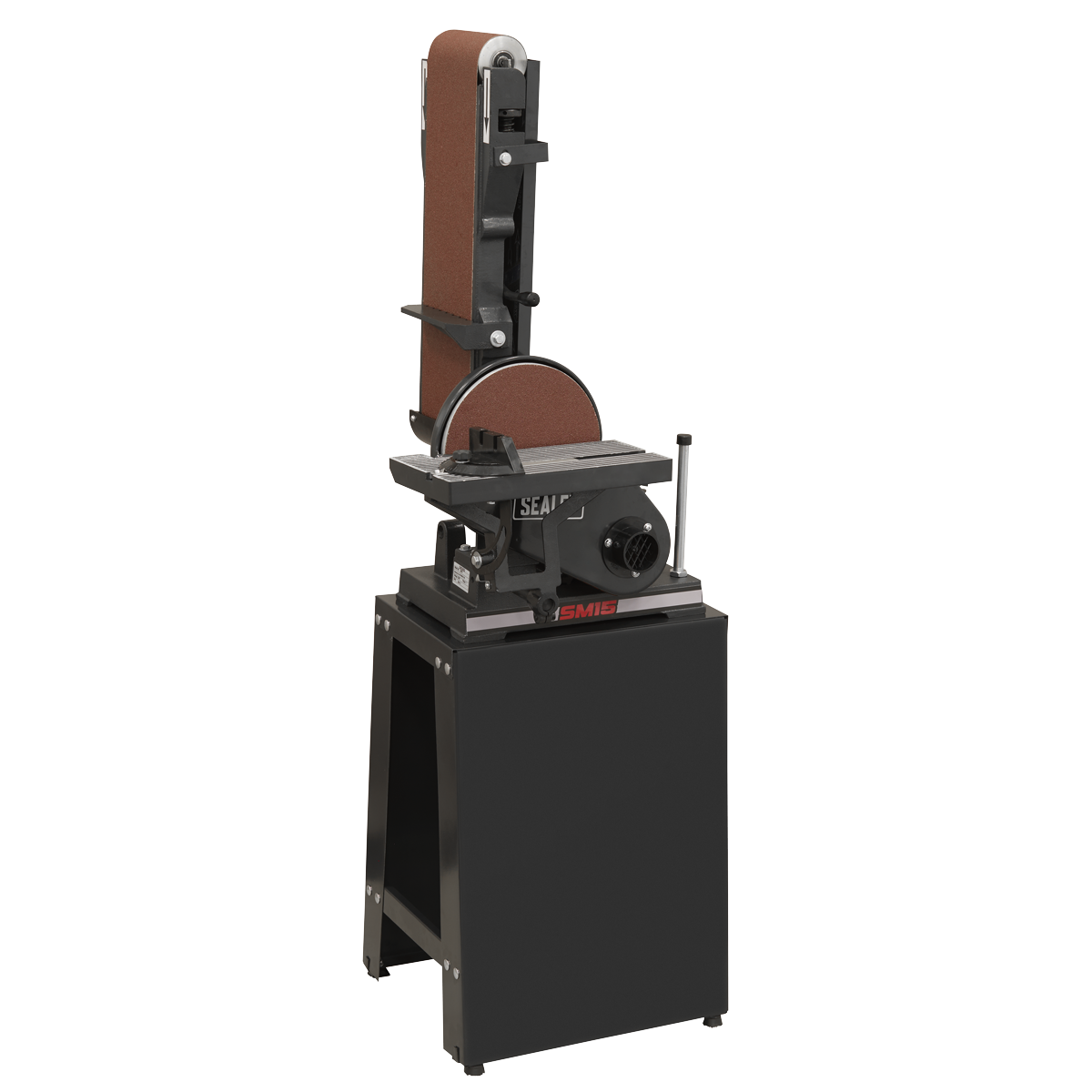 Sealey SM15 Belt/Disc Sander Floor Standing 1220 x 150mm/Ø230mm