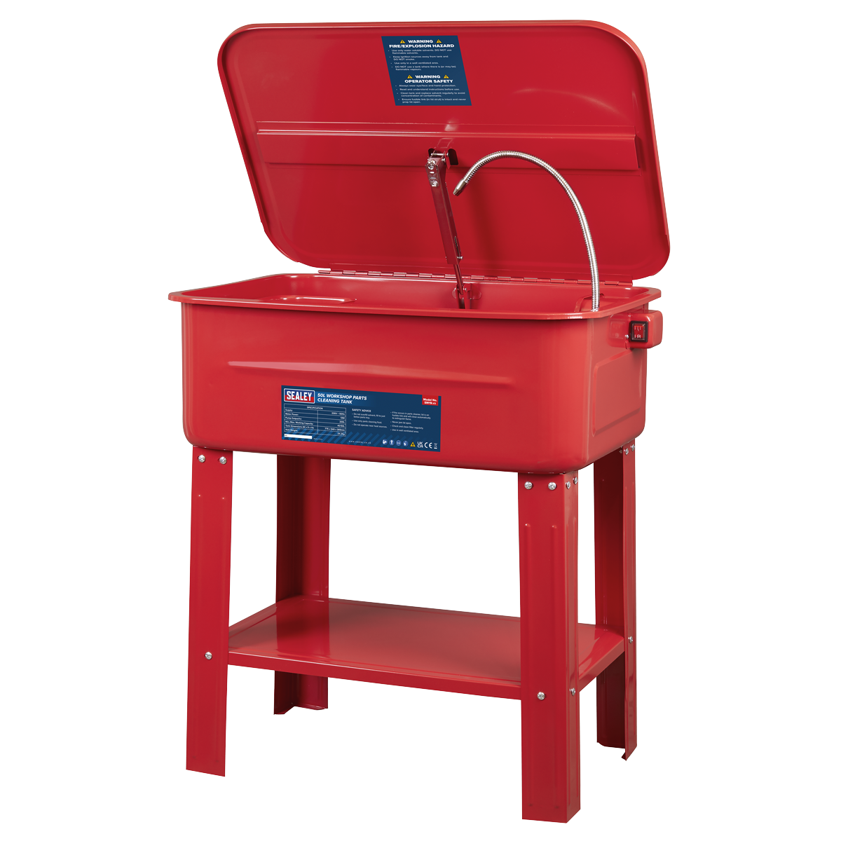 Sealey SM19 Workshop Parts Washer 50L
