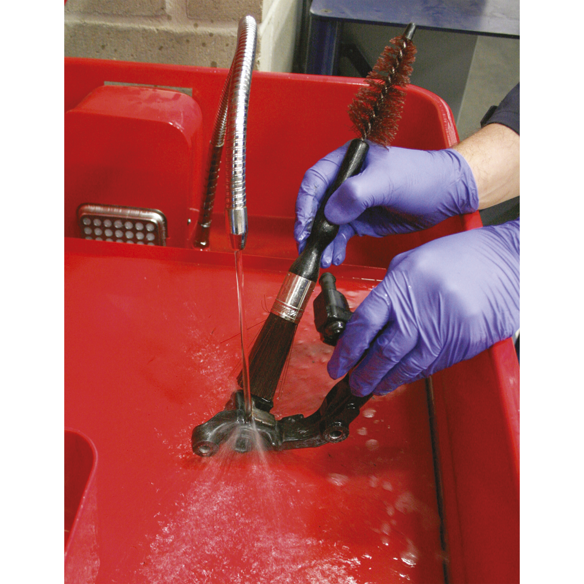 Sealey SM20 Workshop Parts Washer with Turbo Feature 50L