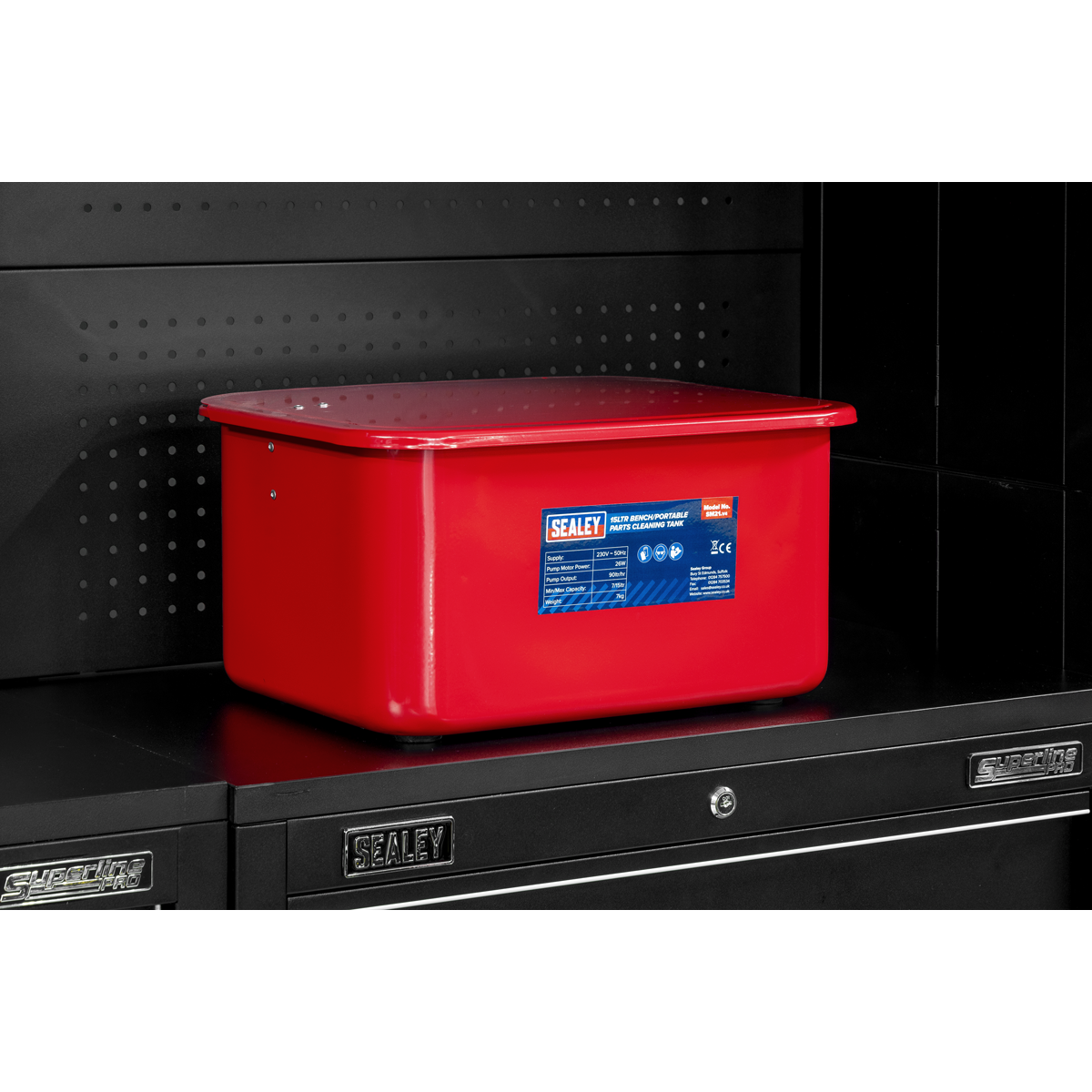 Sealey SM21 Bench/Portable Parts Washer 15L