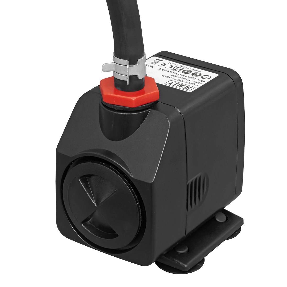 Sealey SM220 Portable Parts Washer Bucket with Brush 14L