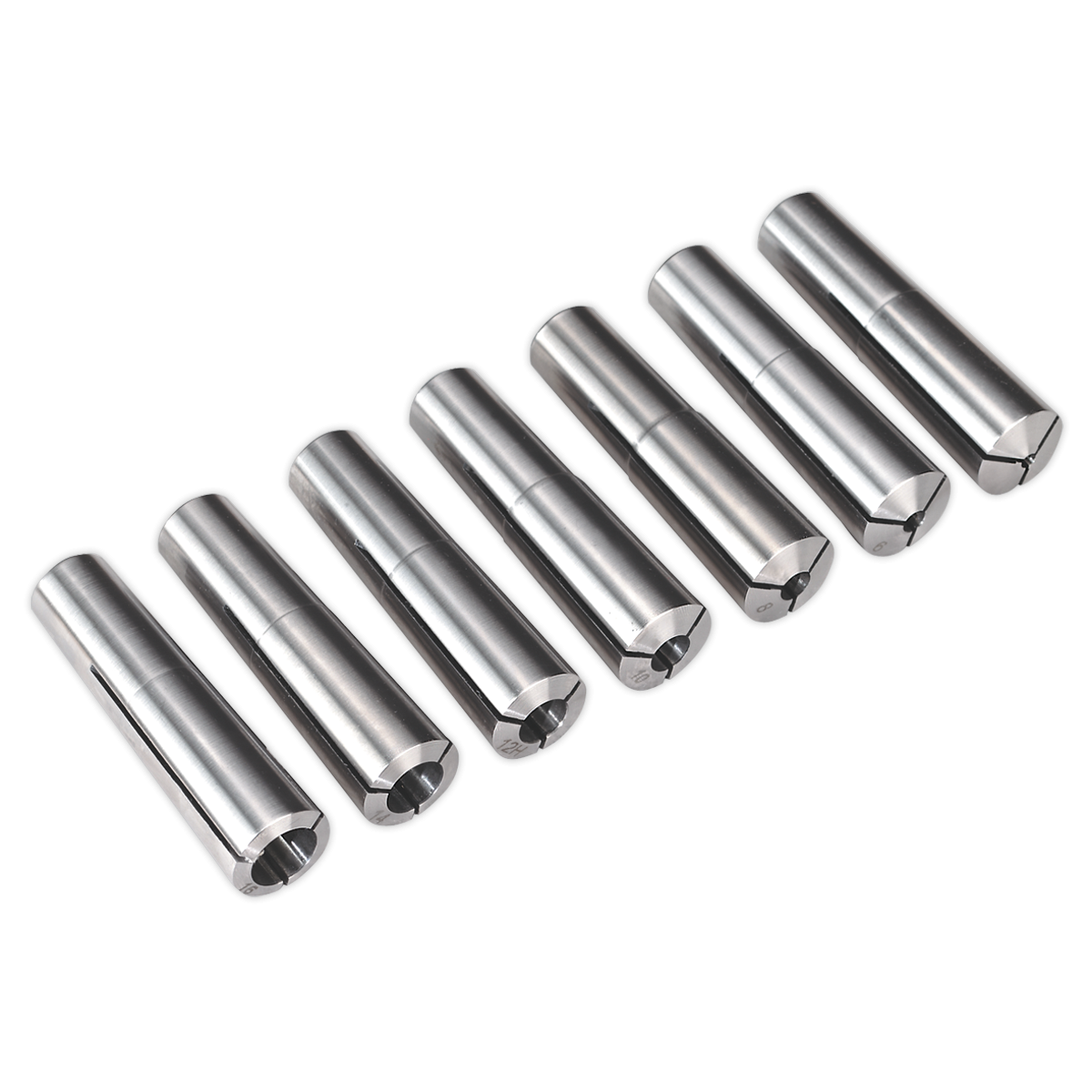 Sealey SM2502CSET Collet Set MT3-M12 4-16mm