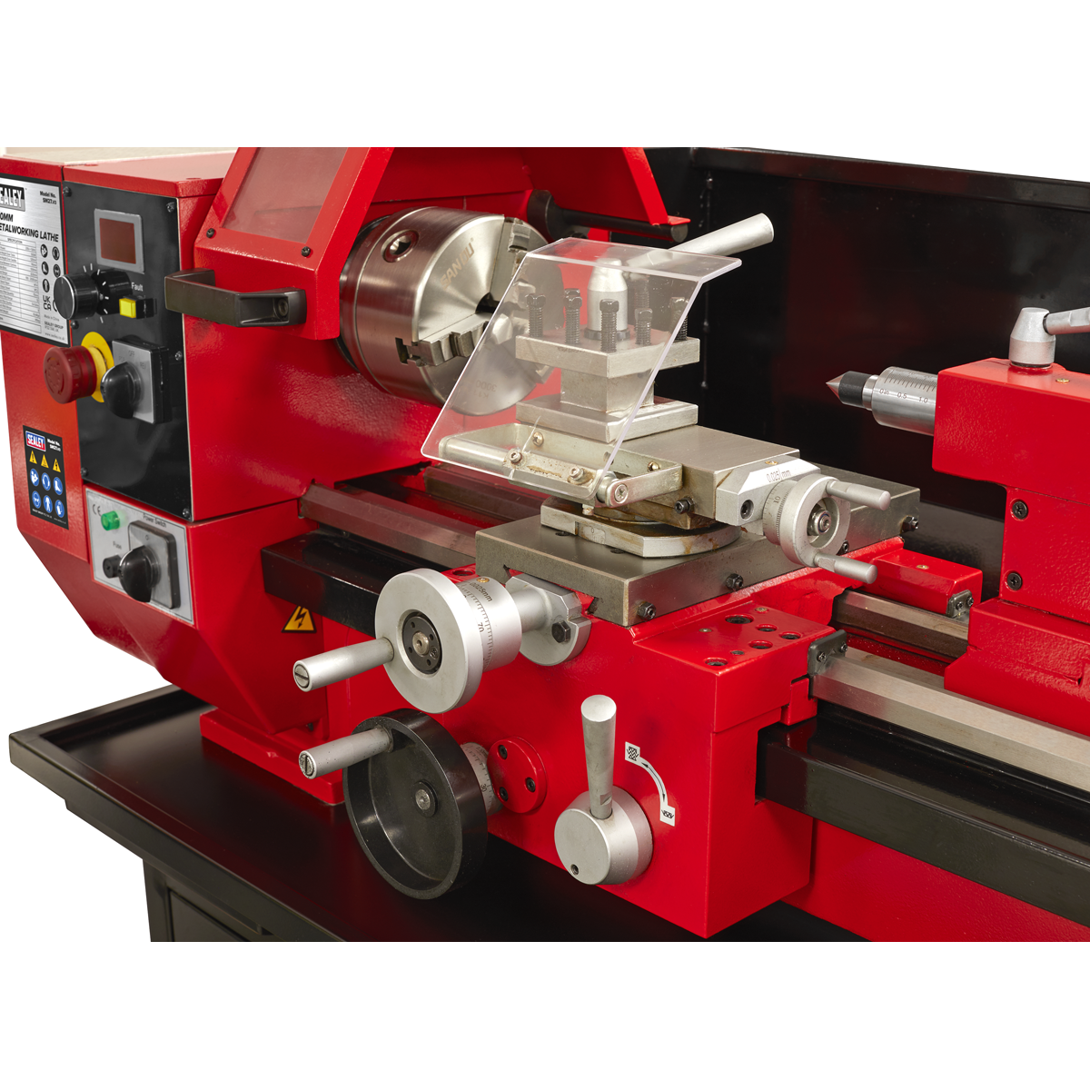 Sealey SM27COMBO Metalworking Lathe 500mm Between Centres with Floor Stand